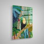 Wallity Cuadro Decorativo de Vidrio Templado Multicolor 70 x 100 cm